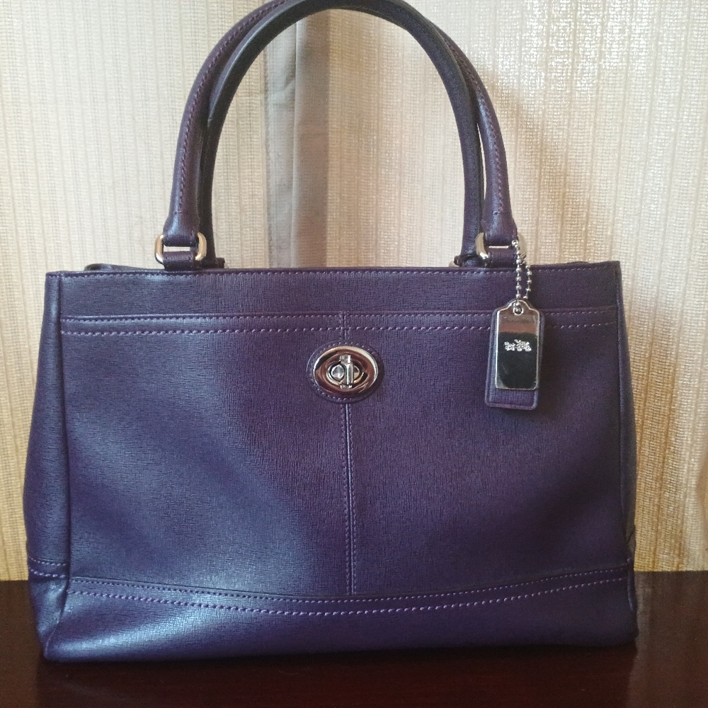 Coach Park Leather Carryall